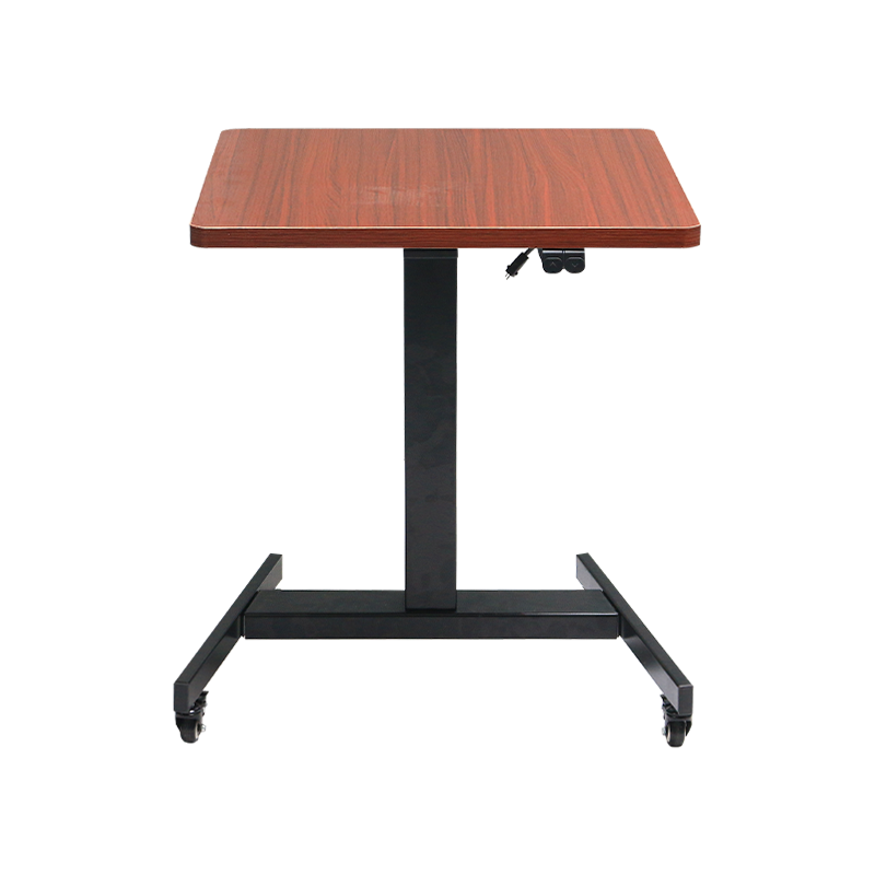 Mesa elevatória elétrica de perna única, coluna de 3 estágios, 1 motor