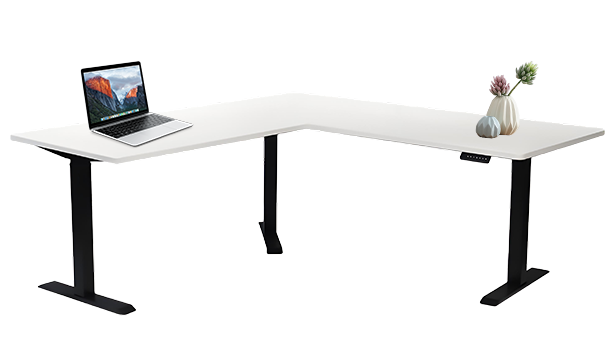 Three-leg electric lift table